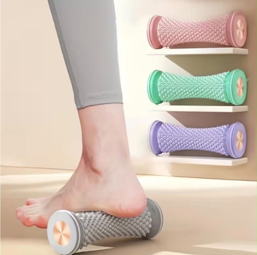 Ayak Tabanı Masaj Rulosu | Kaymaz, Ergonomik ve Derin Dokulu Masaj Roller