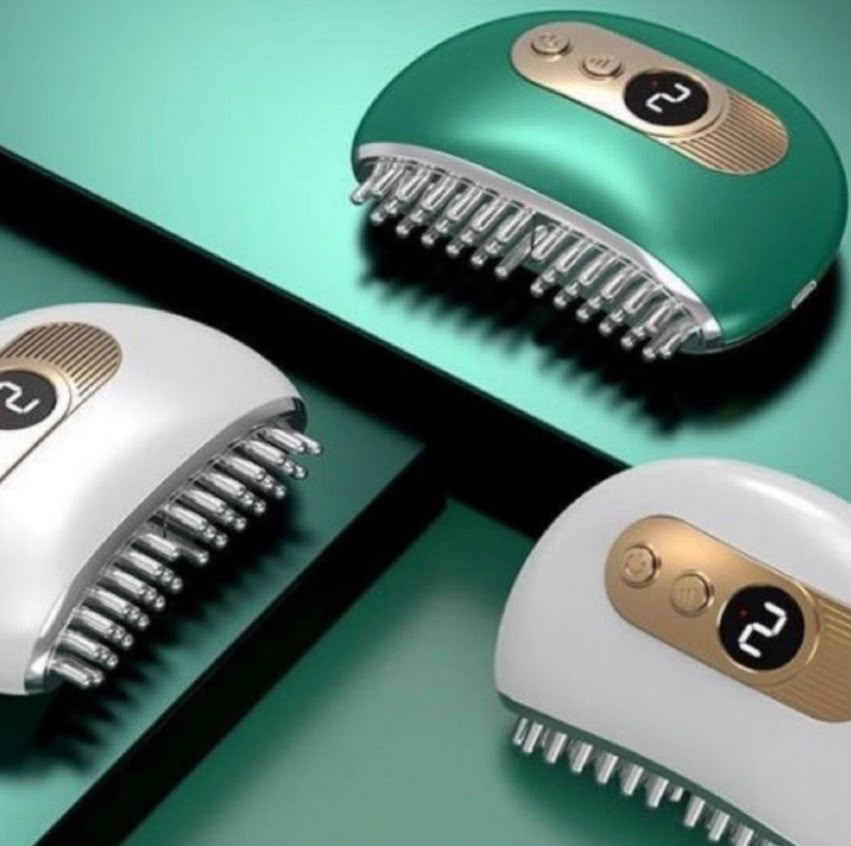 Isıtmalı Elektrikli Saç Derisi ve Baş Masaj Aleti – LED Ekranlı, 9 Kademeli